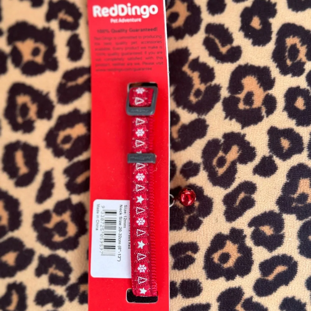 Red Dingo Cat collar